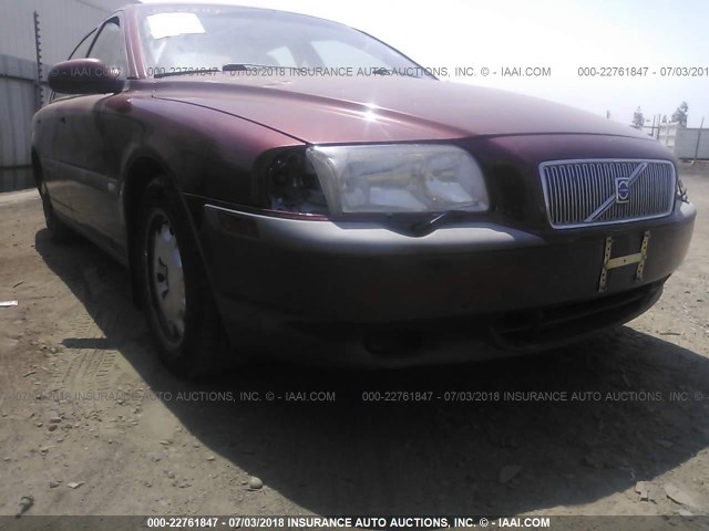 YV1TS94DX11195250 - 2001 VOLVO S80 MAROON photo 6