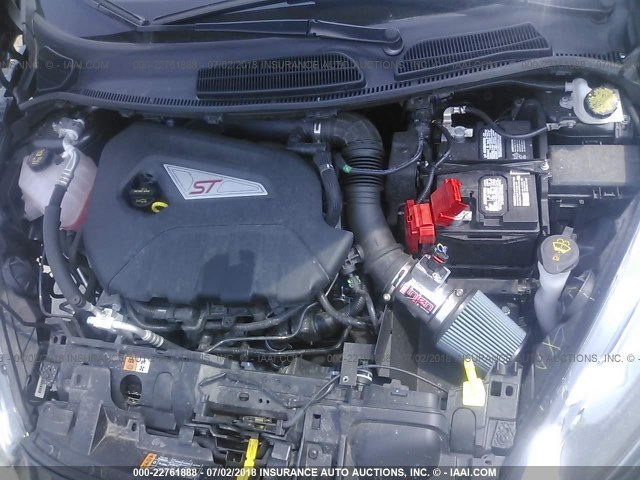 3FADP4GX7HM163508 - 2017 FORD FIESTA ST 灰色 照片 10