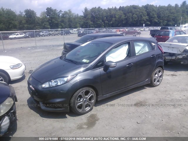 3FADP4GX7HM163508 - 2017 FORD FIESTA ST 灰色 照片 2
