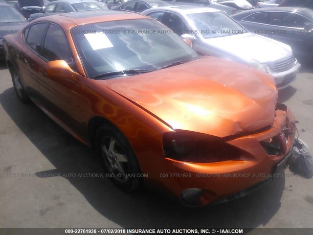 2G2WS522541218319 - 2004 PONTIAC GRAND PRIX GT2 ORANGE photo 1