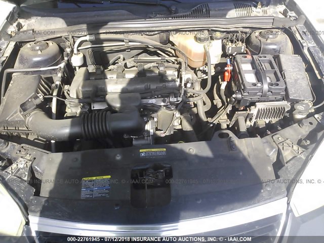 1G1ZS58F27F257359 - 2007 CHEVROLET MALIBU LS Mavi foto 10
