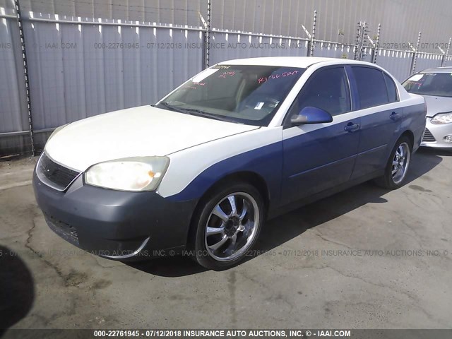 1G1ZS58F27F257359 - 2007 CHEVROLET MALIBU LS Mavi foto 2