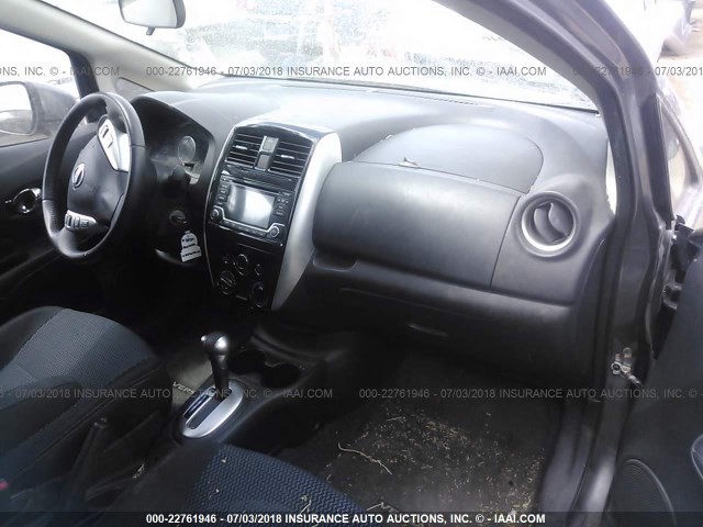 3N1CE2CP6GL368136 - 2016 NISSAN VERSA NOTE S/S PLUS/SV/SL/SR GRAY photo 5