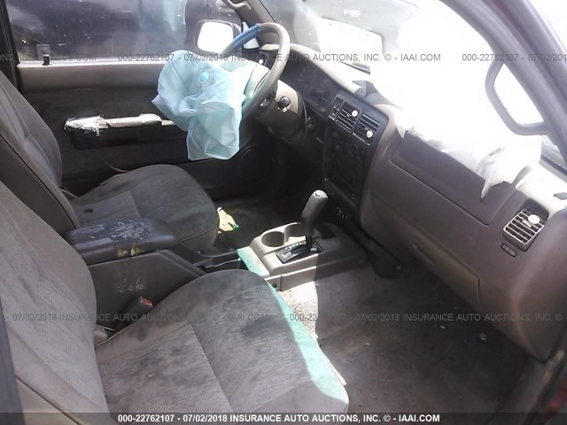 4TASM92N8XZ537923 - 1999 TOYOTA TACOMA XTRACAB PRERUNNER წითელი ფოტო 5