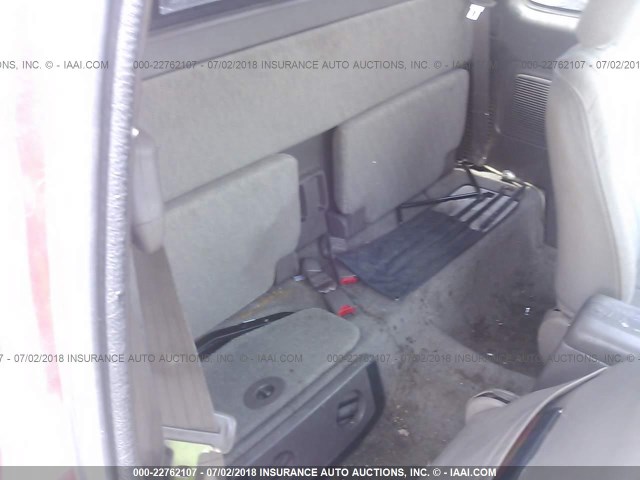 4TASM92N8XZ537923 - 1999 TOYOTA TACOMA XTRACAB PRERUNNER წითელი ფოტო 8