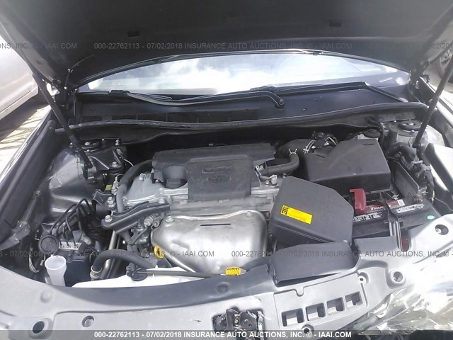 4T1BF1FK5CU138258 - 2012 TOYOTA CAMRY SE/LE/XLE 灰色 照片 10