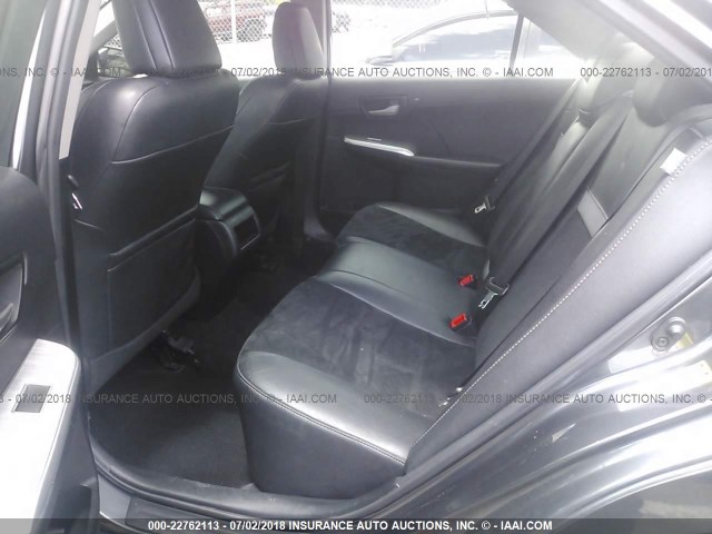 4T1BF1FK5CU138258 - 2012 TOYOTA CAMRY SE/LE/XLE 灰色 照片 8