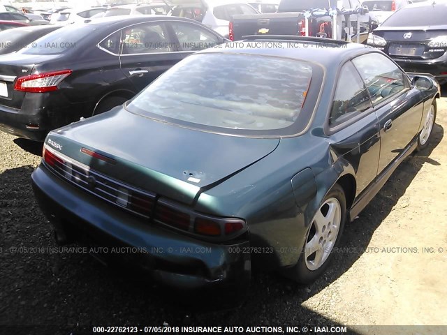 JN1AS44D5WW106133 - 1998 NISSAN 240SX LE/SE GREEN photo 6