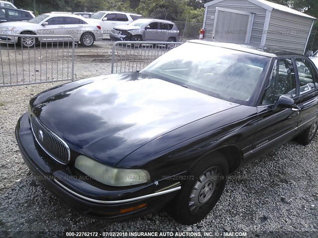 1G4HR52K4WH450146 - 1998 BUICK LESABRE LIMITED BLACK photo 2