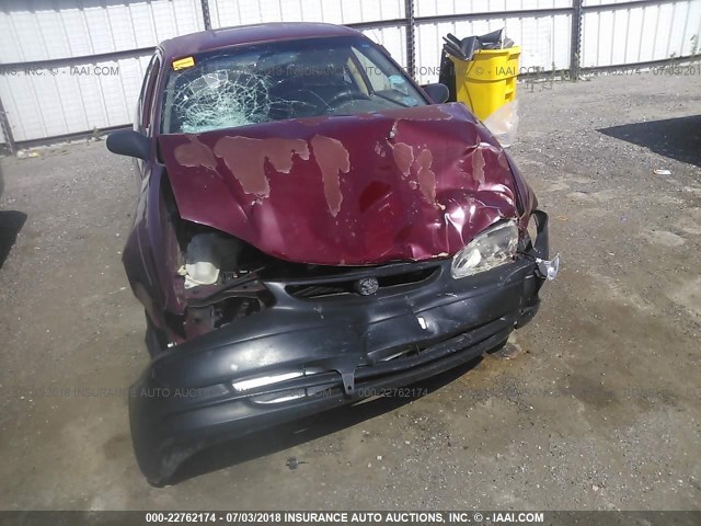 1NXBR12E3YZ331569 - 2000 TOYOTA COROLLA VE/CE/LE 红色 照片 6