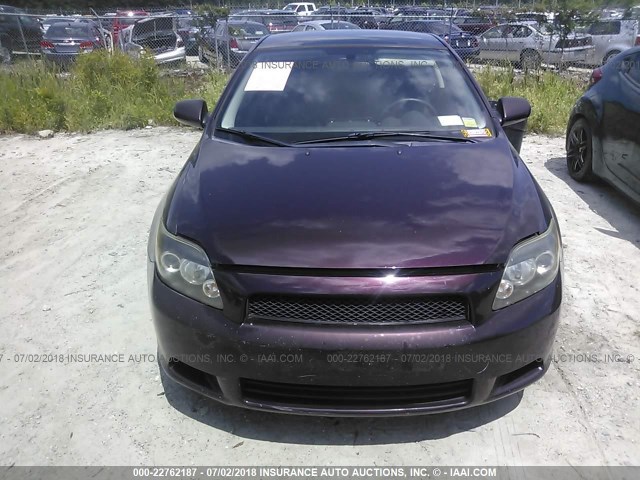 JTKDE167780252815 - 2008 TOYOTA SCION TC 紫色 照片 6