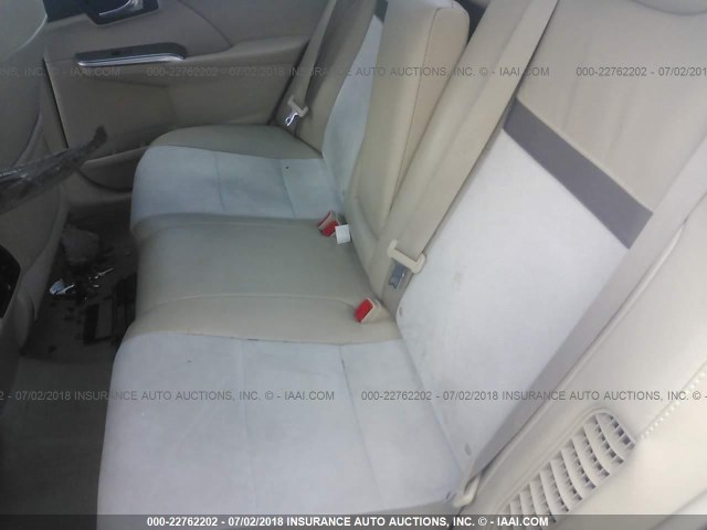 4T1BD1FK5CU020488 - 2012 TOYOTA CAMRY HYBRID/LE/XLE 蓝色 照片 8