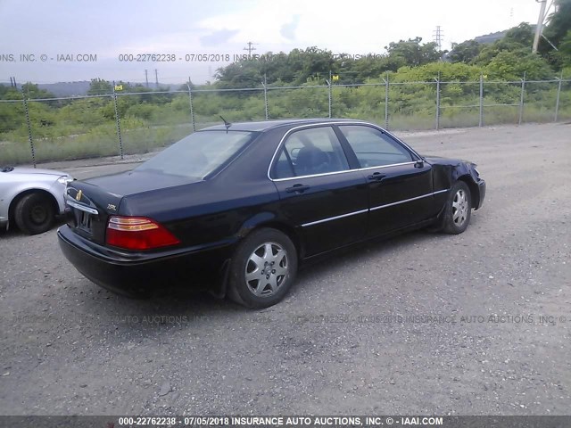 JH4KA96542C016358 - 2002 ACURA 3.5RL BLACK photo 4