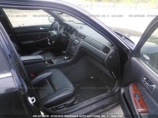 JH4KA96542C016358 - 2002 ACURA 3.5RL BLACK photo 5