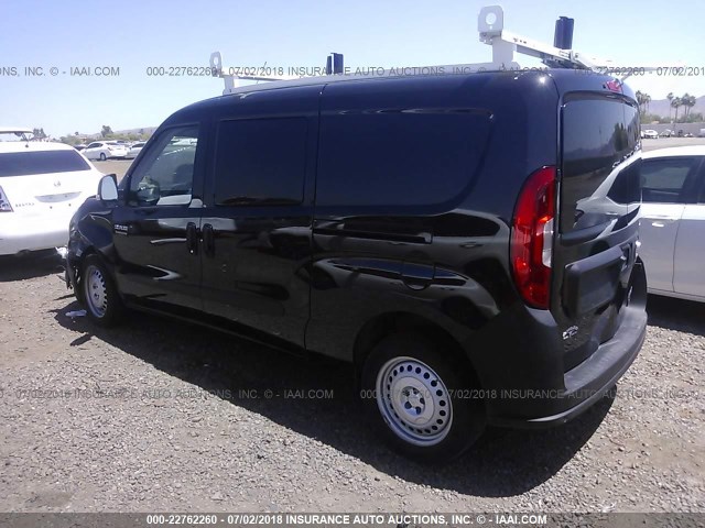 ZFBERFAT9G6C59784 - 2016 RAM PROMASTER CITY  BLACK photo 3