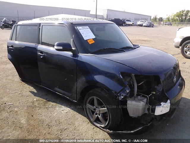 JTLKE50E681038457 - 2008 TOYOTA SCION XB Mavi foto 1