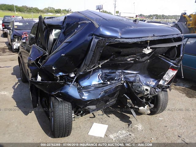 JTLKE50E681038457 - 2008 TOYOTA SCION XB Mavi foto 6