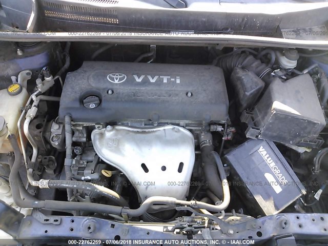 JTLKE50E681038457 - 2008 TOYOTA SCION XB Mavi foto 9