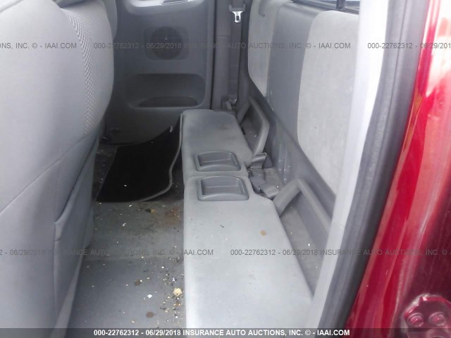 5TEUU42N97Z377748 - 2007 TOYOTA TACOMA ACCESS CAB Марун фото 8