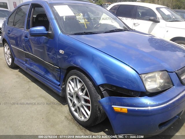 3VWSE69M05M058405 - 2005 VOLKSWAGEN JETTA GLI BLUE photo 6