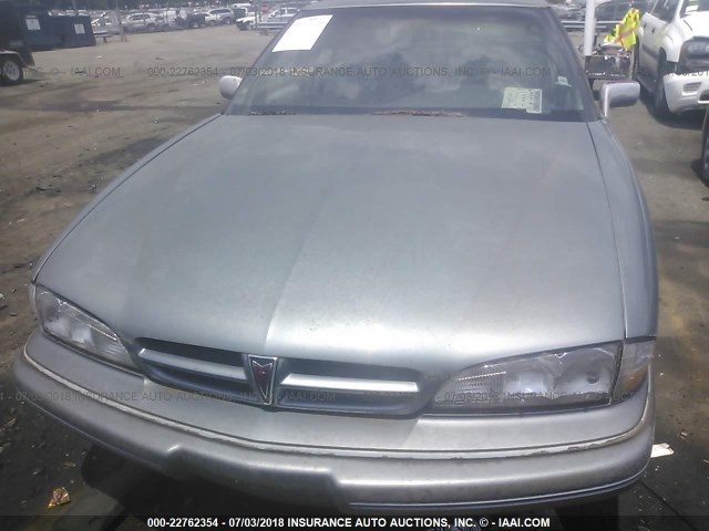 1G2HX53L5N1237199 - 1992 PONTIAC BONNEVILLE SE BLUE photo 6