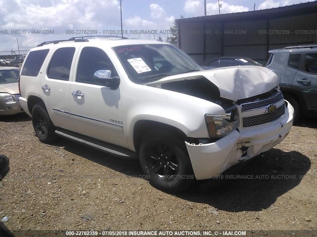 1GNFC33JX9R300247 - 2009 CHEVROLET TAHOE C1500 LTZ WHITE photo 1