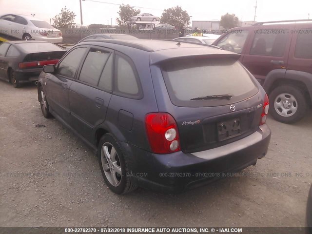 JM1BJ246421618127 - 2002 MAZDA PROTEGE PR5 蓝色 照片 3