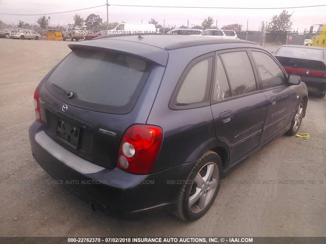 JM1BJ246421618127 - 2002 MAZDA PROTEGE PR5 蓝色 照片 4