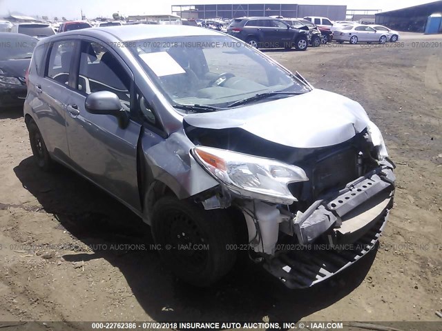 3N1CE2CP4EL367578 - 2014 NISSAN VERSA NOTE S/S PLUS/SV/SL GRAY photo 1