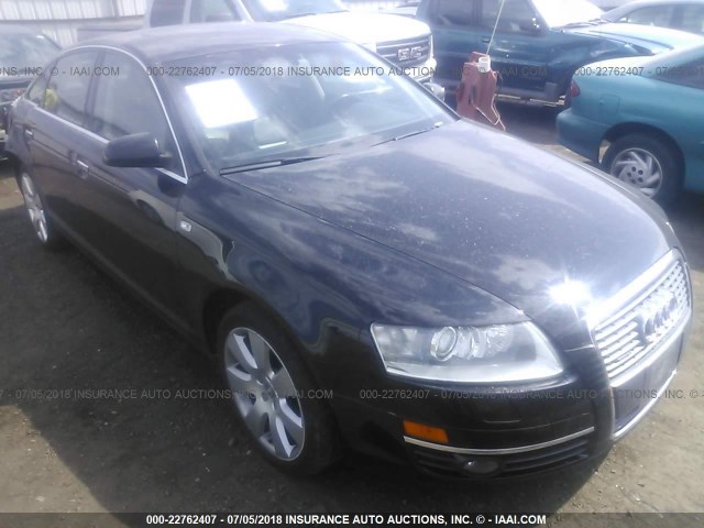 WAUDH74F47N068569 - 2007 AUDI A6 3.2 QUATTRO BLACK photo 1