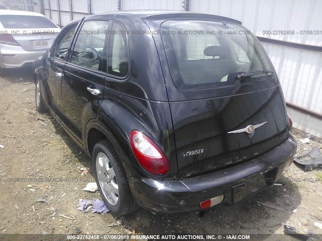 3A8FY48B68T174355 - 2008 CHRYSLER PT CRUISER BLACK photo 3