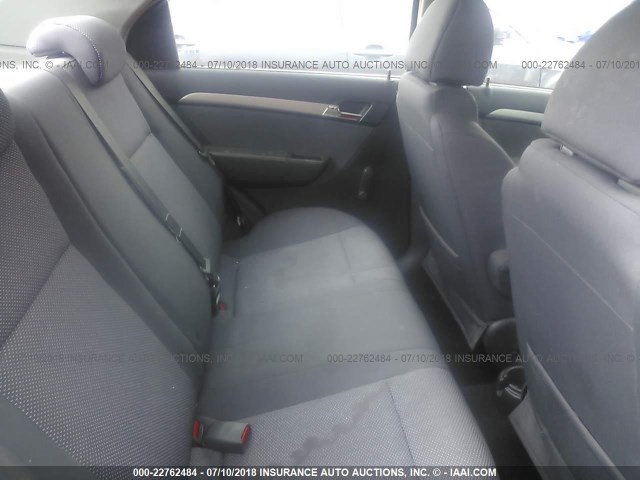 KL1TD5DE6BB180801 - 2011 CHEVROLET AVEO LS/LT 红色 照片 8