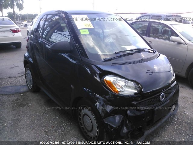 WMEEJ3BA9DK622912 - 2013 SMART FORTWO PURE/PASSION BLACK photo 1