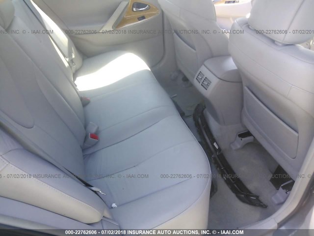 4T1BK46K87U010115 - 2007 TOYOTA CAMRY NEW GENERAT LE/XLE/SE GRAY photo 8