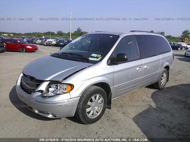 2A8GP54LX7R189096 - 2007 CHRYSLER TOWN & COUNTRY TOURING SILVER photo 2