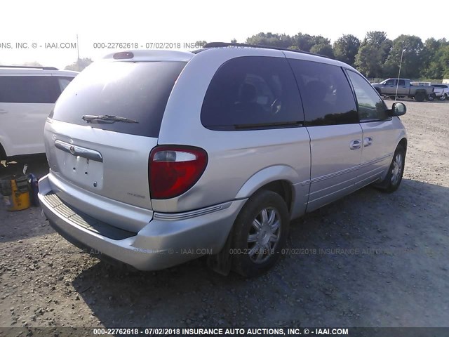 2A8GP54LX7R189096 - 2007 CHRYSLER TOWN & COUNTRY TOURING SILVER photo 4