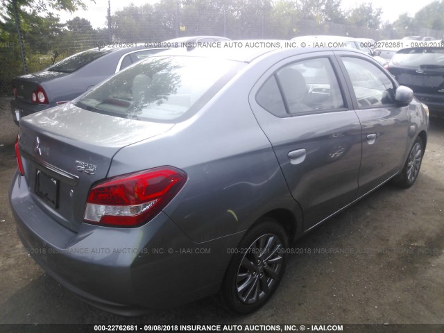 ML32F3FJ7JHF09083 - 2018 MITSUBISHI MIRAGE G4 ES Boz foto 4