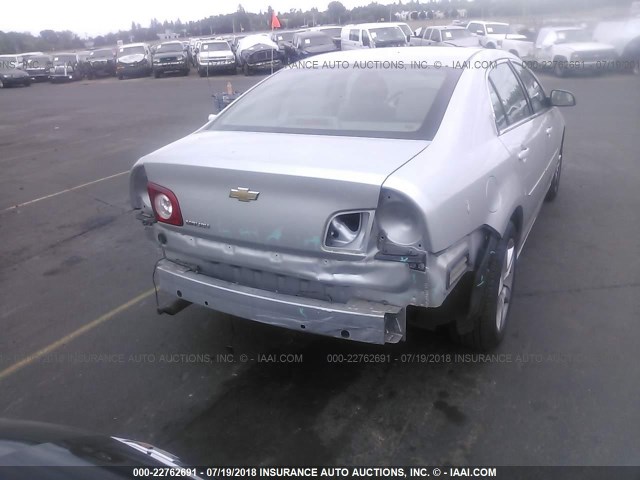 1G1ZA5E1XBF280635 - 2011 CHEVROLET MALIBU LS ვერცხლისფერი ფოტო 6