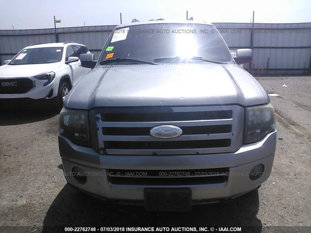 1FMFK20528LA56779 - 2008 FORD EXPEDITION EL LIMITED Pewter photo 6