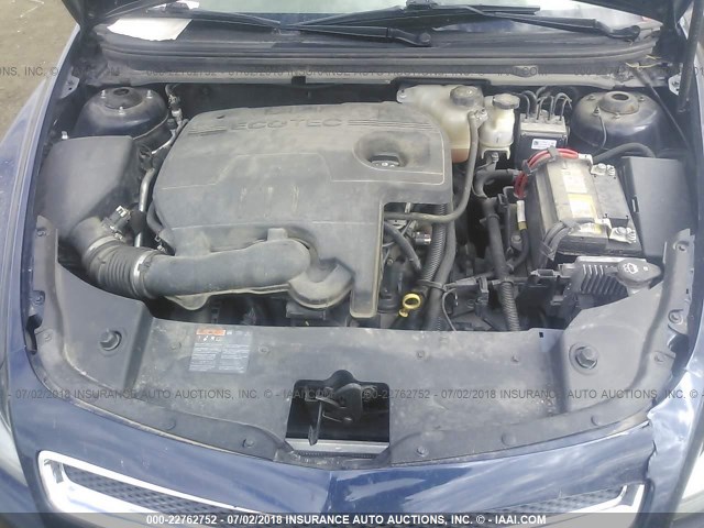 1G1ZB5E12BF235816 - 2011 CHEVROLET MALIBU LS BLUE photo 10