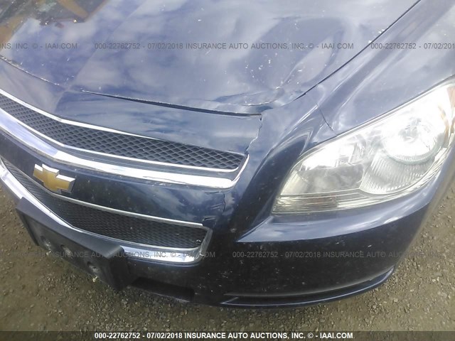 1G1ZB5E12BF235816 - 2011 CHEVROLET MALIBU LS BLUE photo 6