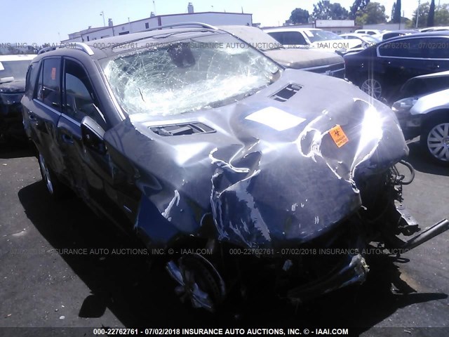 4JGDA5HB1CA021757 - 2012 MERCEDES-BENZ ML 350 4MATIC GRAY photo 1