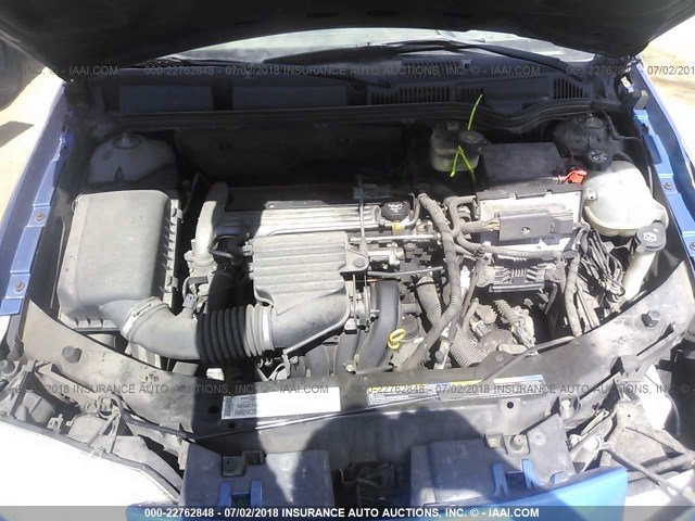 1G8AJ52F94Z122643 - 2004 SATURN ION LEVEL 2 蓝色 照片 10