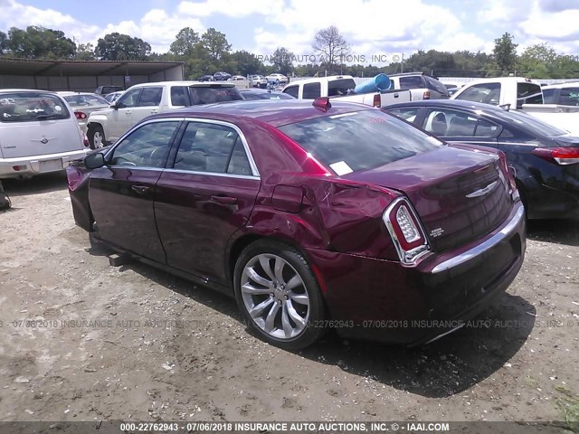 2C3CCAAG2GH343652 - 2016 CHRYSLER 300 LIMITED RED photo 3