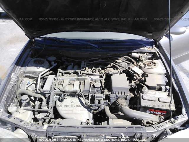 1YVGF22C025303831 - 2002 MAZDA 626 LX GRAY photo 10