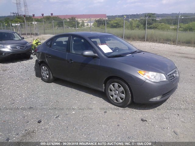 KMHDU46D28U322193 - 2008 HYUNDAI ELANTRA GLS/SE/LIMITED GRAY photo 1