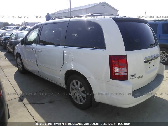 2A8HR54P88R676106 - 2008 CHRYSLER TOWN & COUNTRY TOURING WHITE photo 3