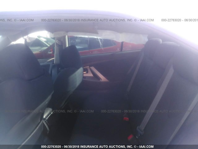 4T1BK46K67U530135 - 2007 TOYOTA CAMRY NEW GENERAT LE/XLE/SE WHITE photo 8