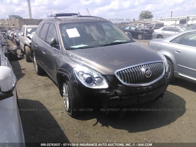 5GAKVCED8CJ403229 - 2012 BUICK ENCLAVE BROWN photo 1