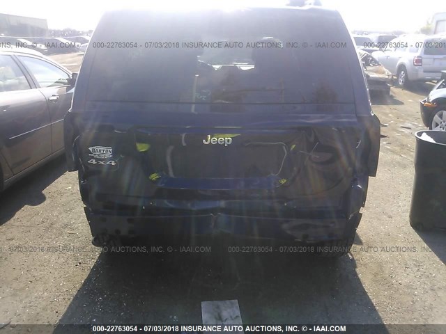 1C4NJRFBXDD274952 - 2013 JEEP PATRIOT LATITUDE BLUE photo 6